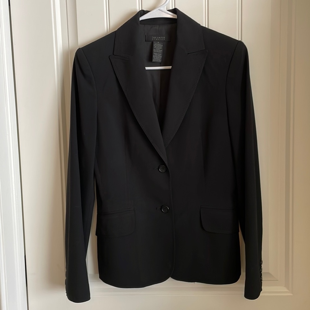 The Limited Black Blazer size 2